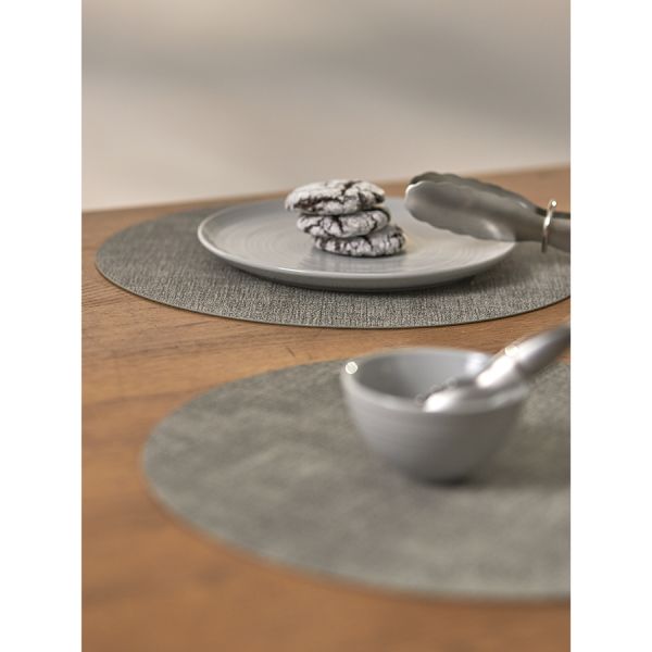 Набор из 2-х сервировочных салфеток leanera, D35 см, серые Liberty Jones
