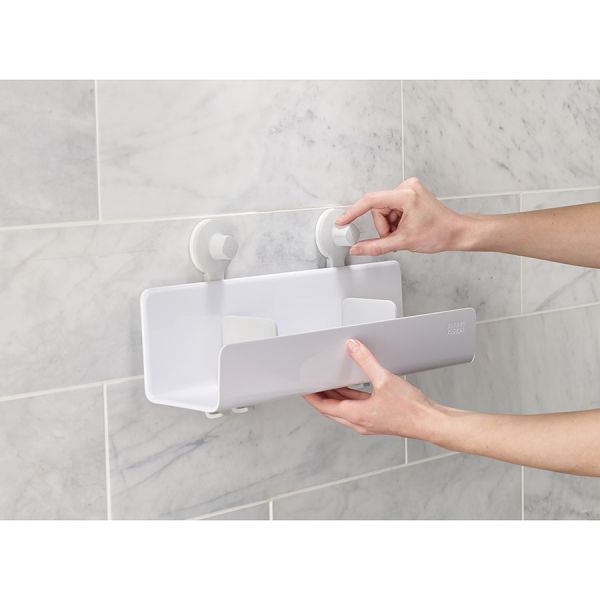 Органайзер для душа с зеркалом easystore большой белый