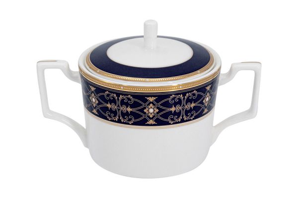 Чайный сервиз Офелия (кобальт) на 12 персон, 40 предметов Anna Lafarg Emily