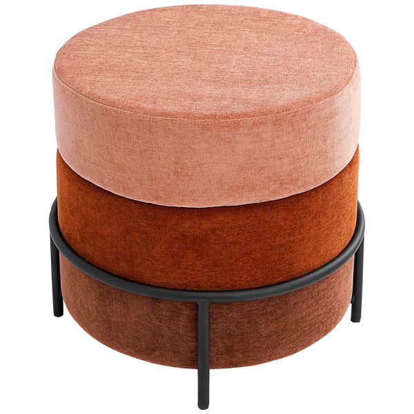 Пуф norunn, шенилл, бордовый Bergenson Bjorn