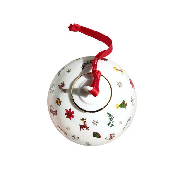 Новогодний шар, 8 см, NOEL ORO     12-4-17