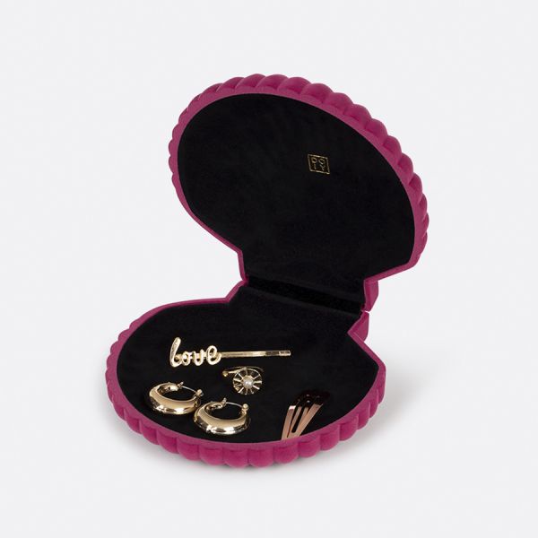 Шкатулка для украшений venus, 12,8х12,6х5 см, розовая Doiy