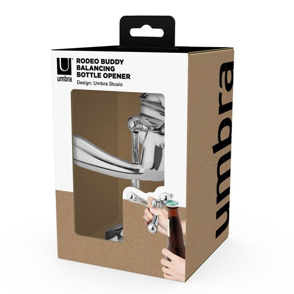 Открывалка для бутылок rodeo buddy, хром Umbra
