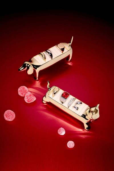 Держатель для колец ali cat, латунь Umbra