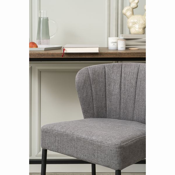 Стул барный kristin, серый Bergenson Bjorn