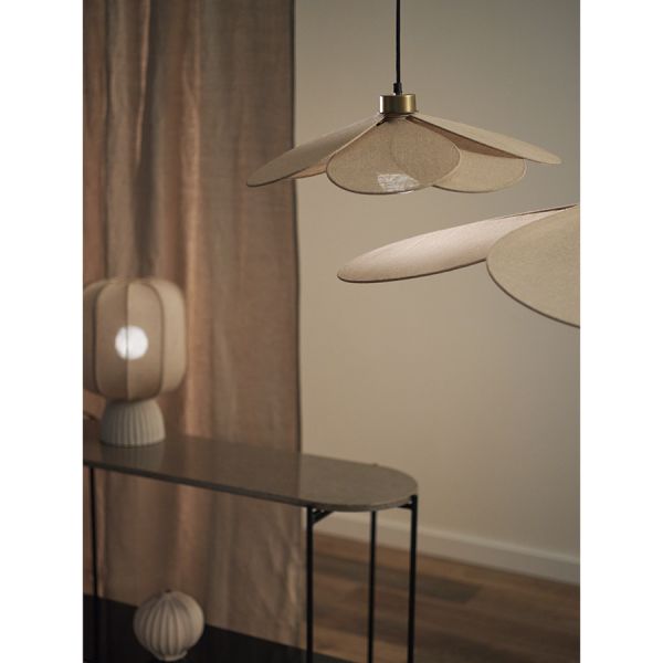 Светильник подвесной kamille, D79 см, бежевый Bergenson Bjorn