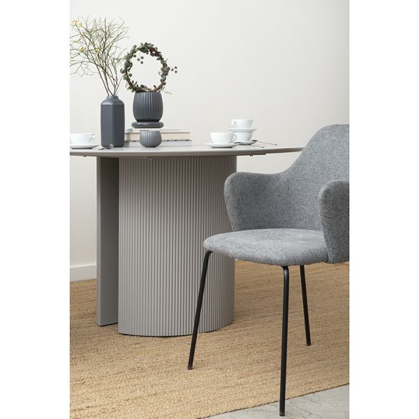 Столик ellie, D120х76 см, серый Bergenson Bjorn