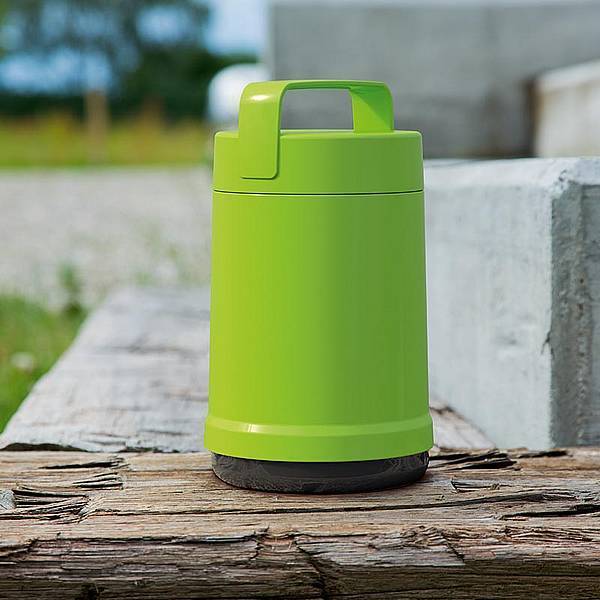 Термос ROCKET для еды 1.4л 2 контейнера зеленый     (2)     3100514536