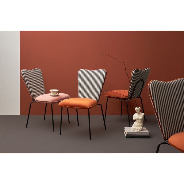 Стул pompadour, велюр, терракотовый Bergenson Bjorn