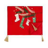 Дорожка на стол winter wishes из коллекции new year essential, 45х150 см Tkano