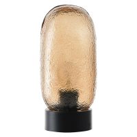 Светильник настольный frozen light, D13 см, янтарный Bergenson Bjorn