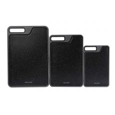 Набор разделочных досок, 3 шт, пластик, черный, Graphite ANNA LAFARG