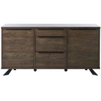 Комод unique furniture arno 3 секции 169,8х45х85 см