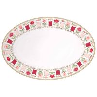 Блюдо овальное flowery, 35х23,5 см Easy Life