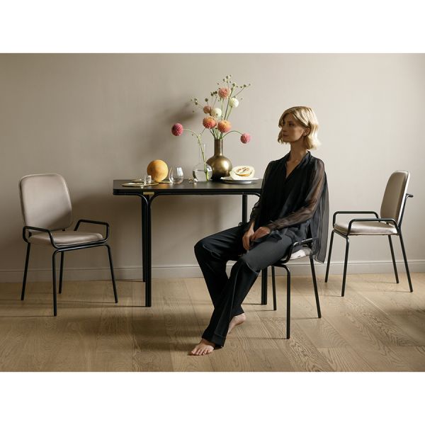 Стол обеденный ror, 85х120 см, черный Latitude