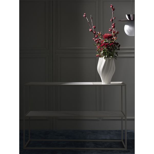 Стол консольный mayen, 120х35х76 см, белый/бежевый Bergenson Bjorn