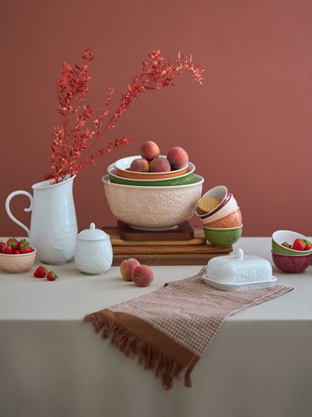 Миска english gardens 5 л, пудровая Liberty Jones
