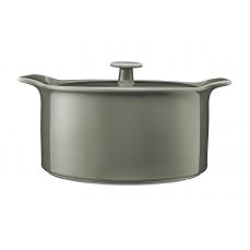Кастрюля 3 л с крышкой, фарфор, серо-зеленая, Indulgence Maxwell & Williams