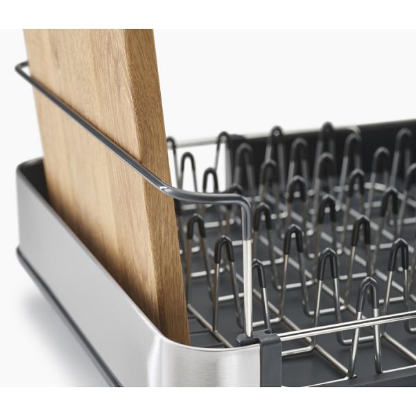 Сушилка для посуды раздвижная extend steel серая