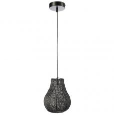 Светильник подвесной vinger, D27х35 см, черный Bergenson Bjorn