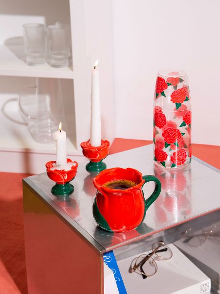 Набор из графина и стакана rose Doiy
