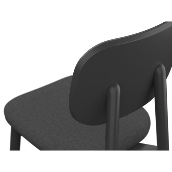 Стул saga, рогожка, темно-серый Latitude