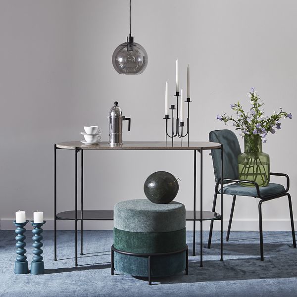 Пуф norunn, шенилл, зеленый Bergenson Bjorn