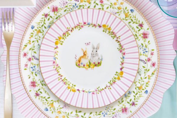 Набор десертных тарелок Пасхальная коллекция 19 см, 4 шт Easy Life