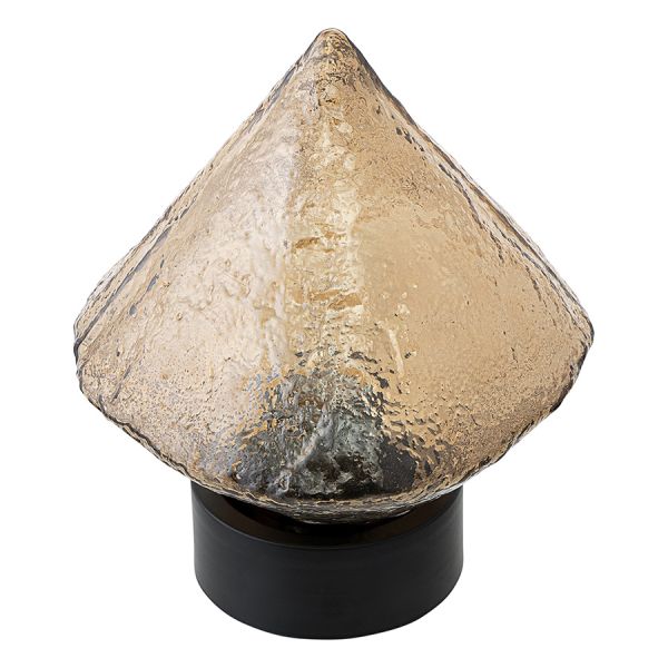 Светильник настольный frozen light, D20 см, янтарный Bergenson Bjorn