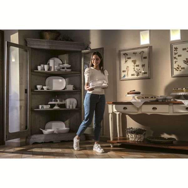 Салфетница tiffany молочно-белая Guzzini