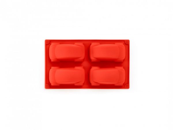 Форма для кекса силиконовая 24 см Lekue красная 