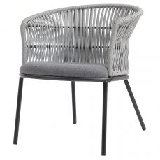 Лаунж-кресло haugen, темно-серое/светло-серое Bergenson Bjorn