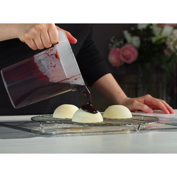 Форма для приготовления пирожных half sphere 18,5 х 33,5 см силиконовая