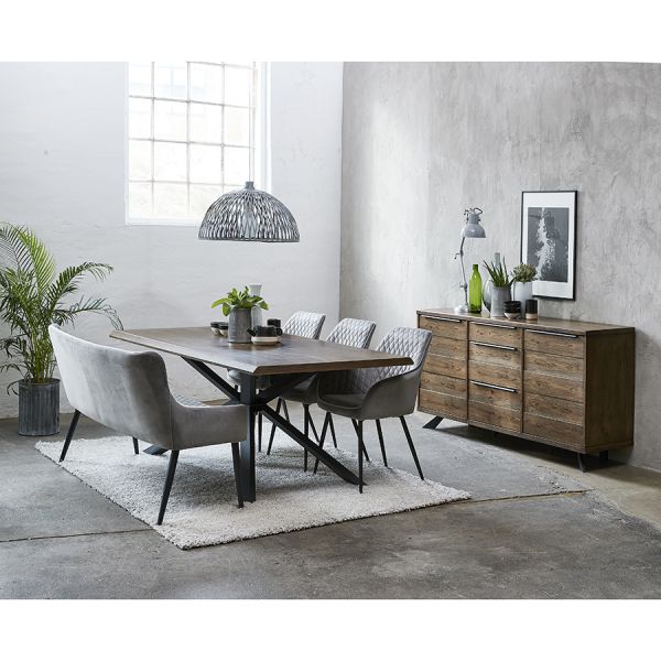 Комод unique furniture arno 3 секции 169,8х45х85 см