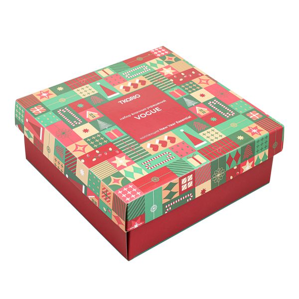 Набор ёлочных украшений vogue коллекции new year essential Tkano
