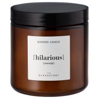 Свеча ароматическая the olphactory, hilarious, cannabis, 60 ч Ambientair
