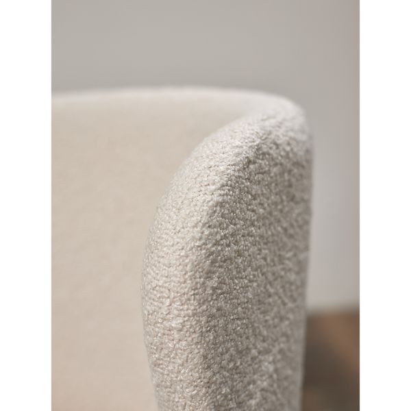 Стул foggy, букле, молочный Bergenson Bjorn