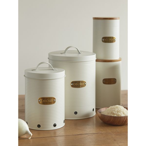 Банка для хранения овощей irmel 2.5 л, молочная Smart Solutions