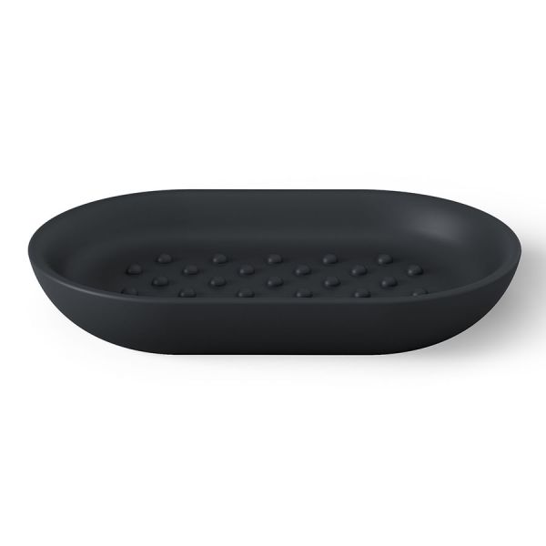 Мыльница junip, черная Umbra