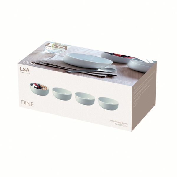 Набор мисок Dine 4 шт 15 см LSA International