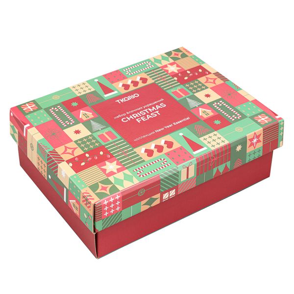 Набор ёлочных украшений christmas feast коллекции new year essential Tkano
