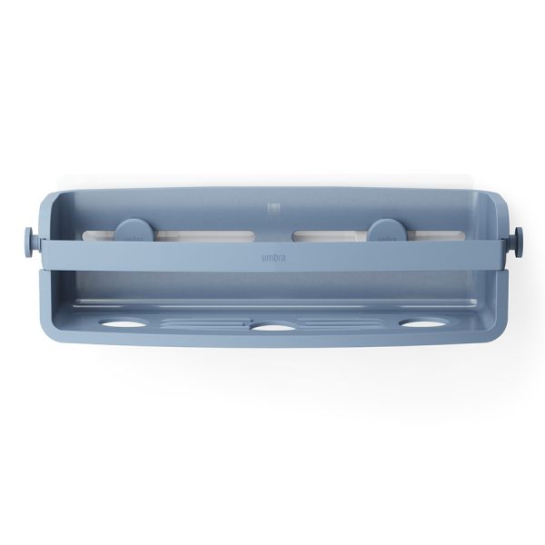 Органайзер для душа flex adhesive, голубой Umbra