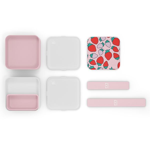 Ланч-бокс mb square strawberry Monbento
