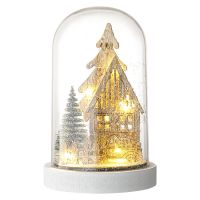 Декор новогодний с подсветкой snowy town из коллекции new year essential Tkano