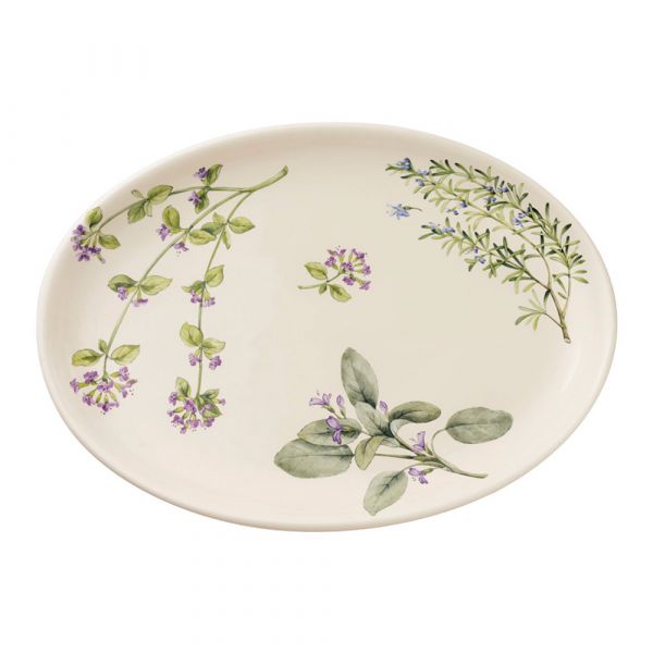 Блюдо овальное Rosemary 38х27х4 см, Nuova Cer, 9121-RSM