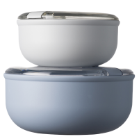 Контейнер круглый 750/1800 мл небеса Omada, набор 2 шт