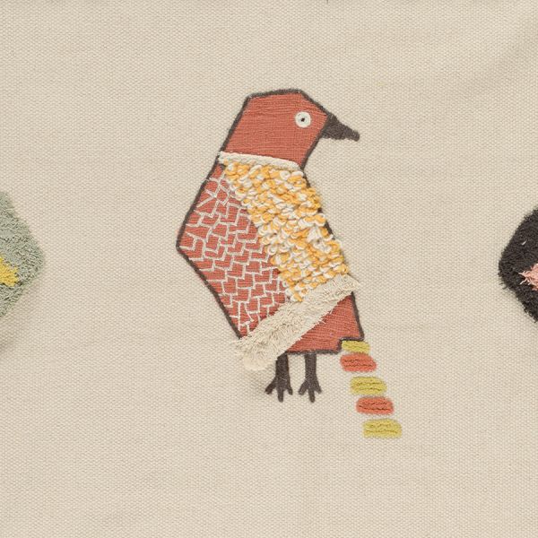 Ковер из хлопка в этническом стиле с орнаментом Птицы из коллекции ethnic 120х180 см