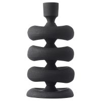 Подсвечник vivlend 22 см, черный Bergenson Bjorn