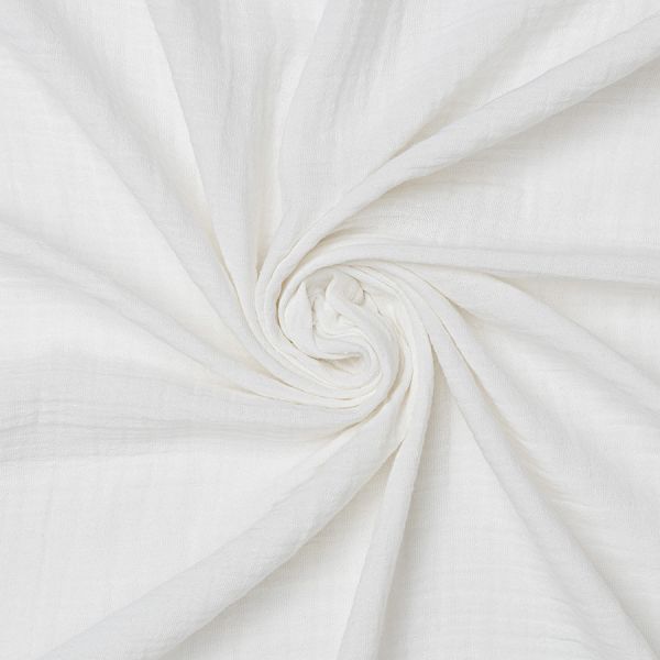 Штора из муслина с декором цвета карри из коллекции essential, 150х290 см Tkano