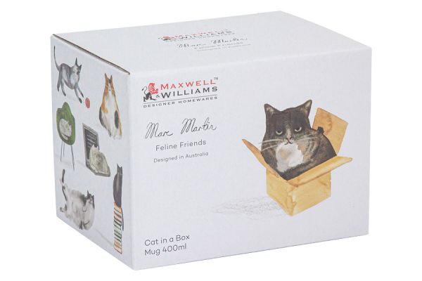 Кружка Кот в коробке 0,4 л Maxwell & Williams